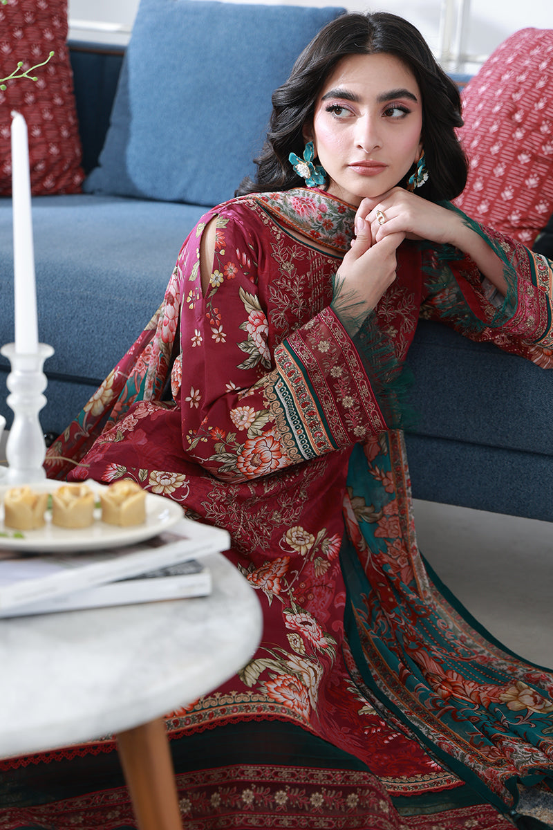 Gulaal | Delia Lawn | Hilyn - Designer Dress - Type : Ladies Clothes - Available at Libayah - 100% Original