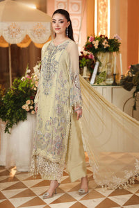Maria B | Royale Tea Affair | MPC-26-208-Pastle Sunshine by Maria B - Designer Dress  - Type : Ladies Clothes - Available at Libayah - 100% Original 