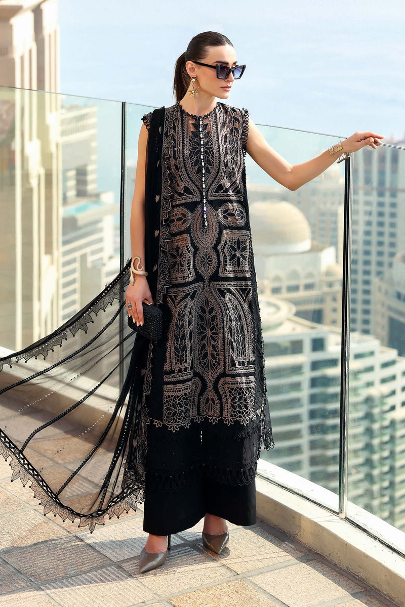 Maria B | Lawn 26 | D-2608-B - by Libayah - Registered Vendor of : Maria B - 100% Original Designer Dress