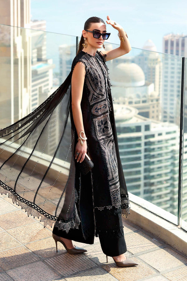 Maria B | Lawn 26 | D-2608-B - by Libayah - Registered Vendor of : Maria B - 100% Original Designer Dress