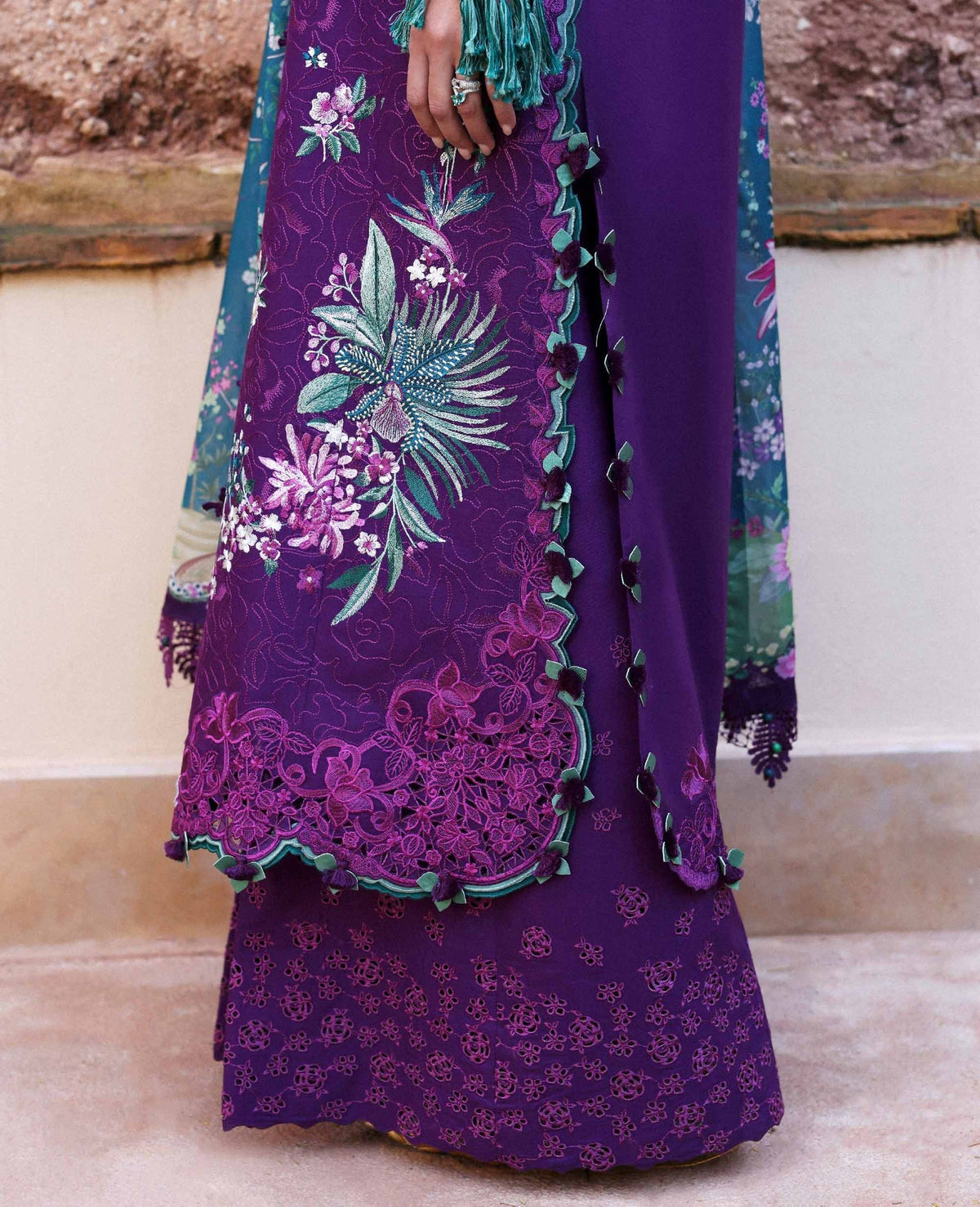 Republic Womenswear | Reine Luxury Lawn 26 | Nia by Republic Womenswear - Designer Dress  - Type : Ladies Clothes - Available at Libayah - 100% Original 