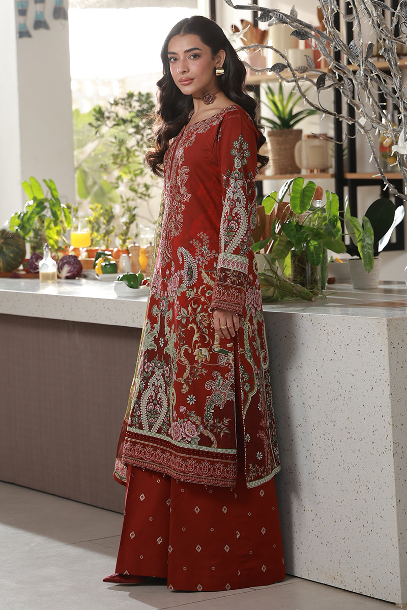 Gulaal | Delia Lawn 26 | Sia - Designer Dress - Type : Ladies Clothes - Available at Libayah - 100% Original
