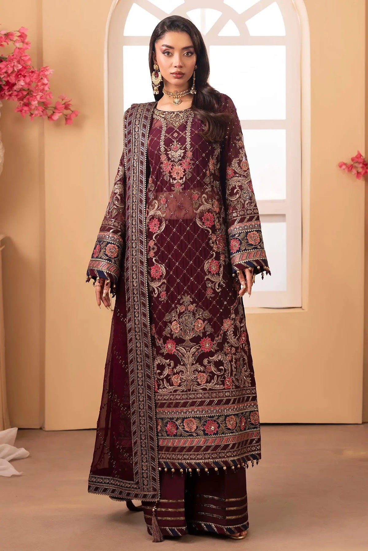 Adans Libas | Barroco Formals 25 | Barroco 1558 by Adans Libas - Designer Dress - Type : Ladies Clothes - Available at Libayah - 100% Original 