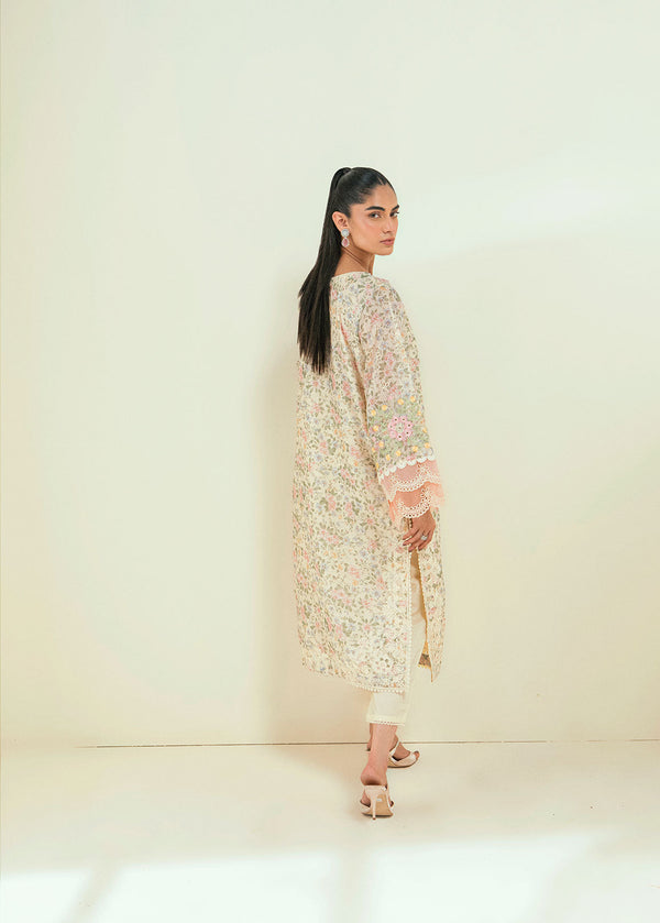 Dhanak | Signature Pret | SS24DA-2592 OFF-WHITE by Dhanak - Designer Dress - Type: Ladies Clothes - Available at Libayah - 100% Original