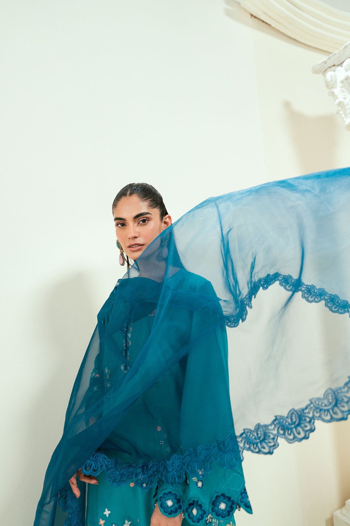 Dhanak | Signature Pret | SS25DA-2699 C-GREEN by Dhanak - Designer Dress - Type: Ladies Clothes - Available at Libayah - 100% Original