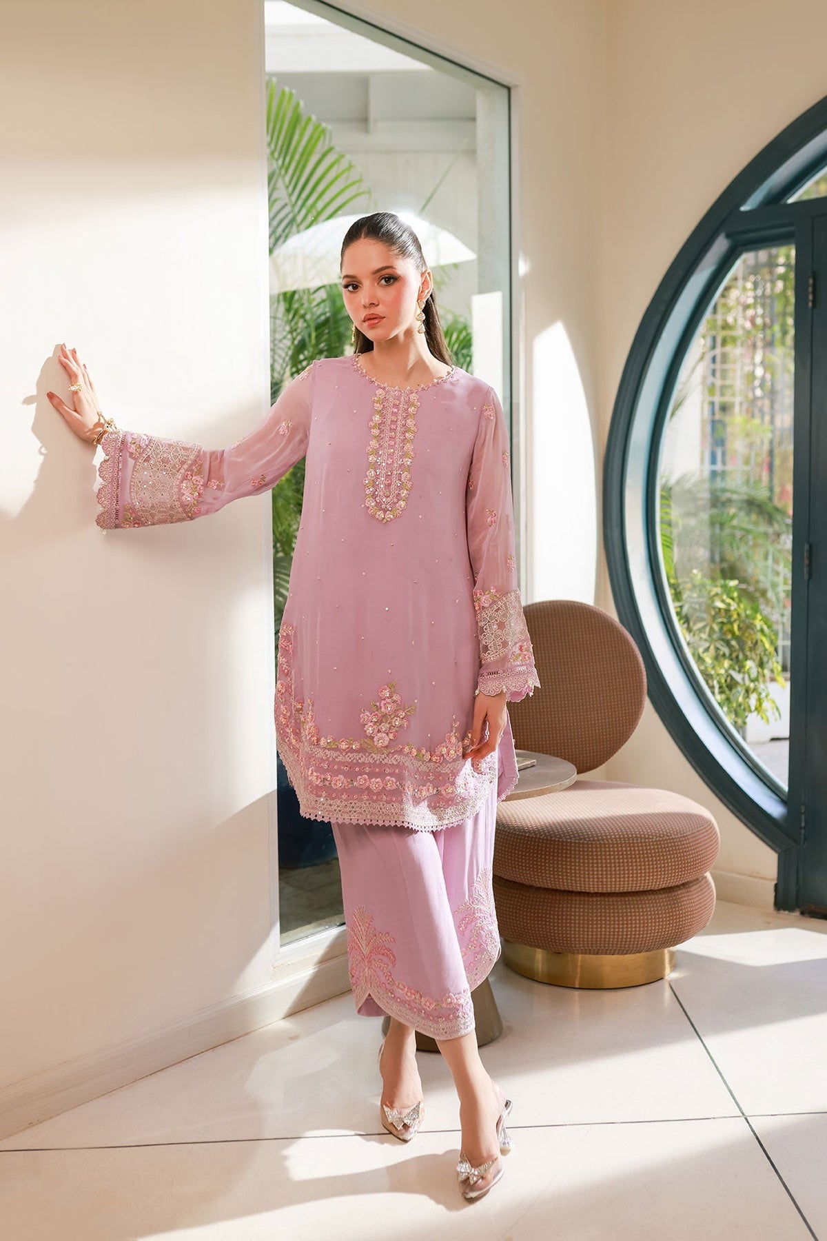 Dhanak | Chiffon Pret | SS25DA-2718 by Dhanak - Designer Dress - Type: Ladies Clothes - Available at Libayah - 100% Original