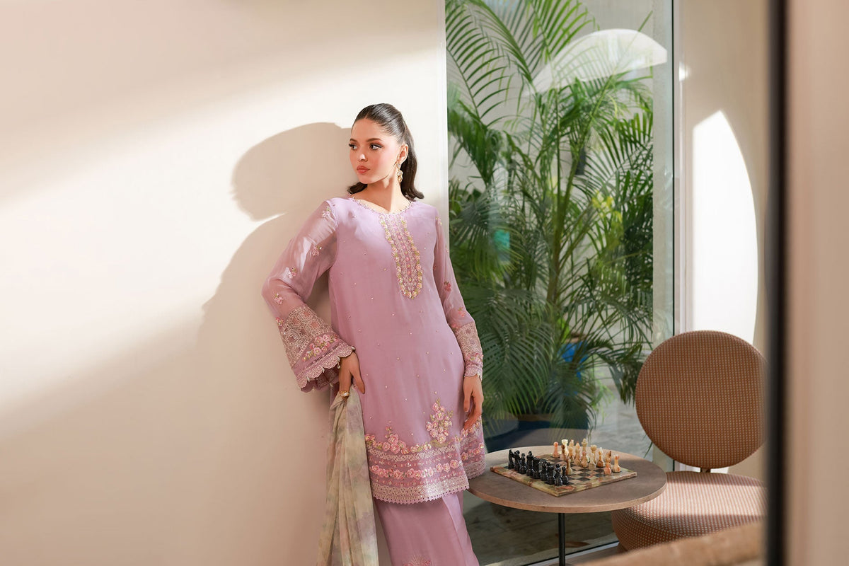 Dhanak | Chiffon Pret | SS25DA-2718 by Dhanak - Designer Dress - Type: Ladies Clothes - Available at Libayah - 100% Original