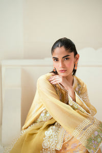 Dhanak | Signature Pret | SS25DA-2741 YELLOW by Dhanak - Designer Dress - Type: Ladies Clothes - Available at Libayah - 100% Original