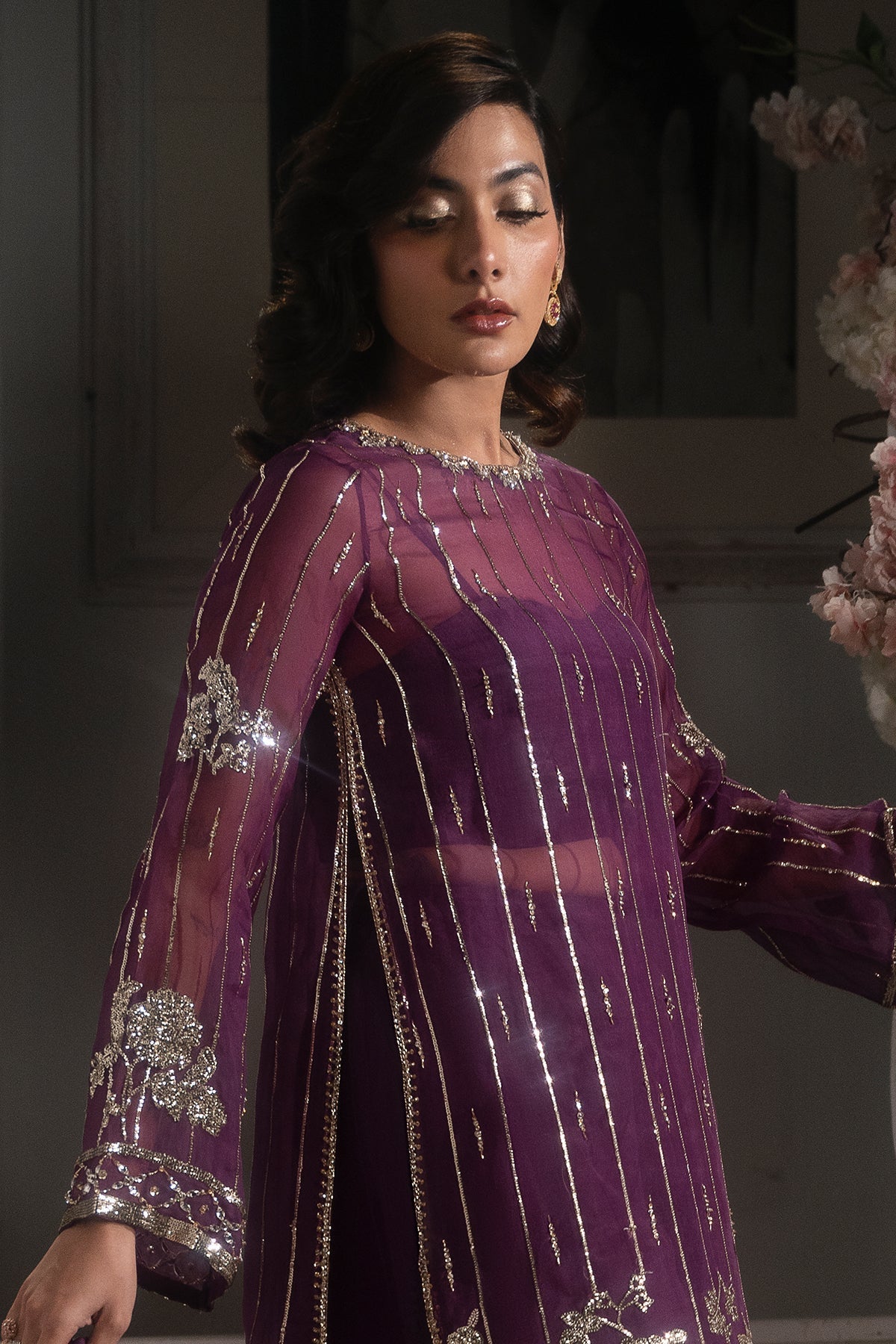 Mina Kashif | Emilie Formals | Marie by Mina Kashif - Designer Dress - Type : Formal Dress - Available at Libayah - 100% Original