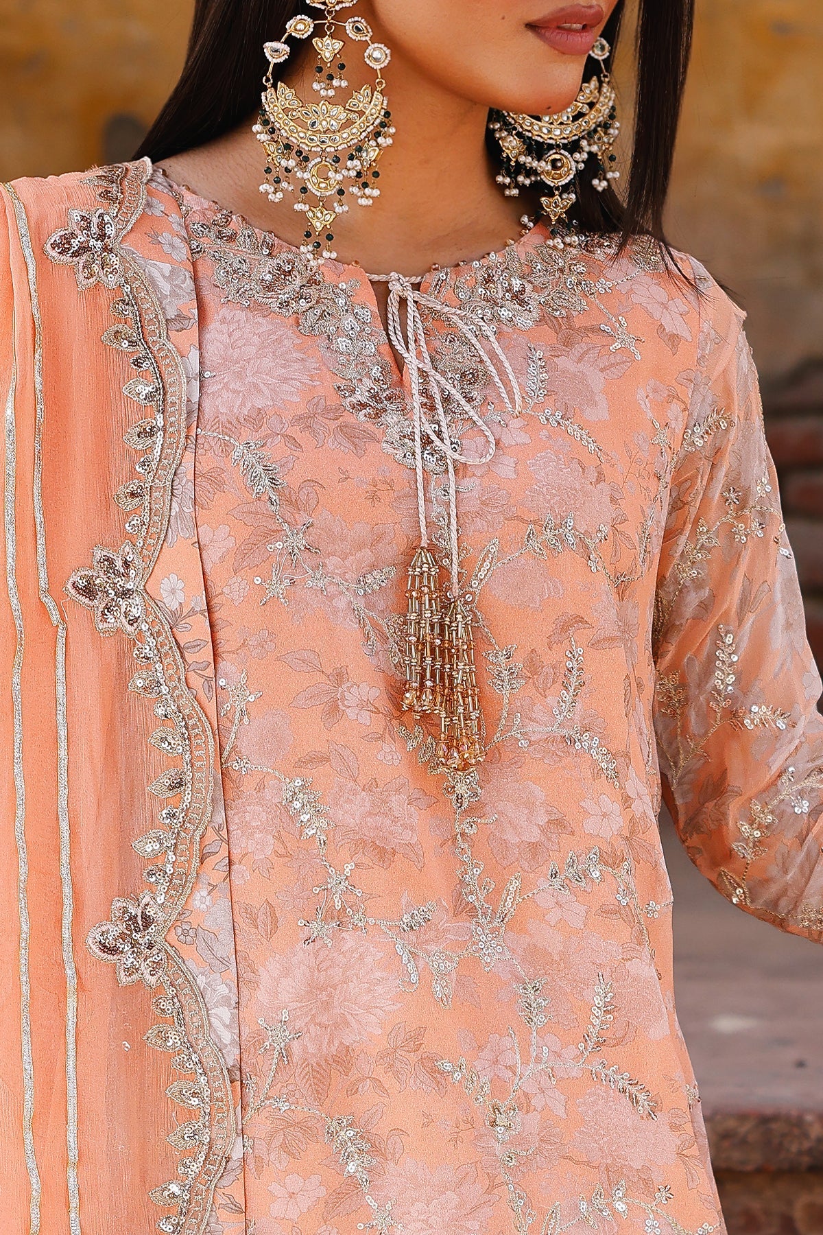 Charizma | Vasal Chiffon | VSL25-19 by Charizma - Designer Dress  - Type : Ladies Clothes - Available at Libayah - 100% Original 