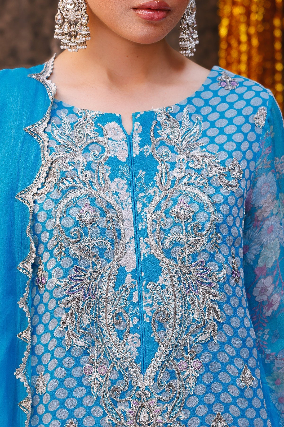 Charizma | Vasal Chiffon | VSL25-20 by Charizma - Designer Dress  - Type : Ladies Clothes - Available at Libayah - 100% Original 