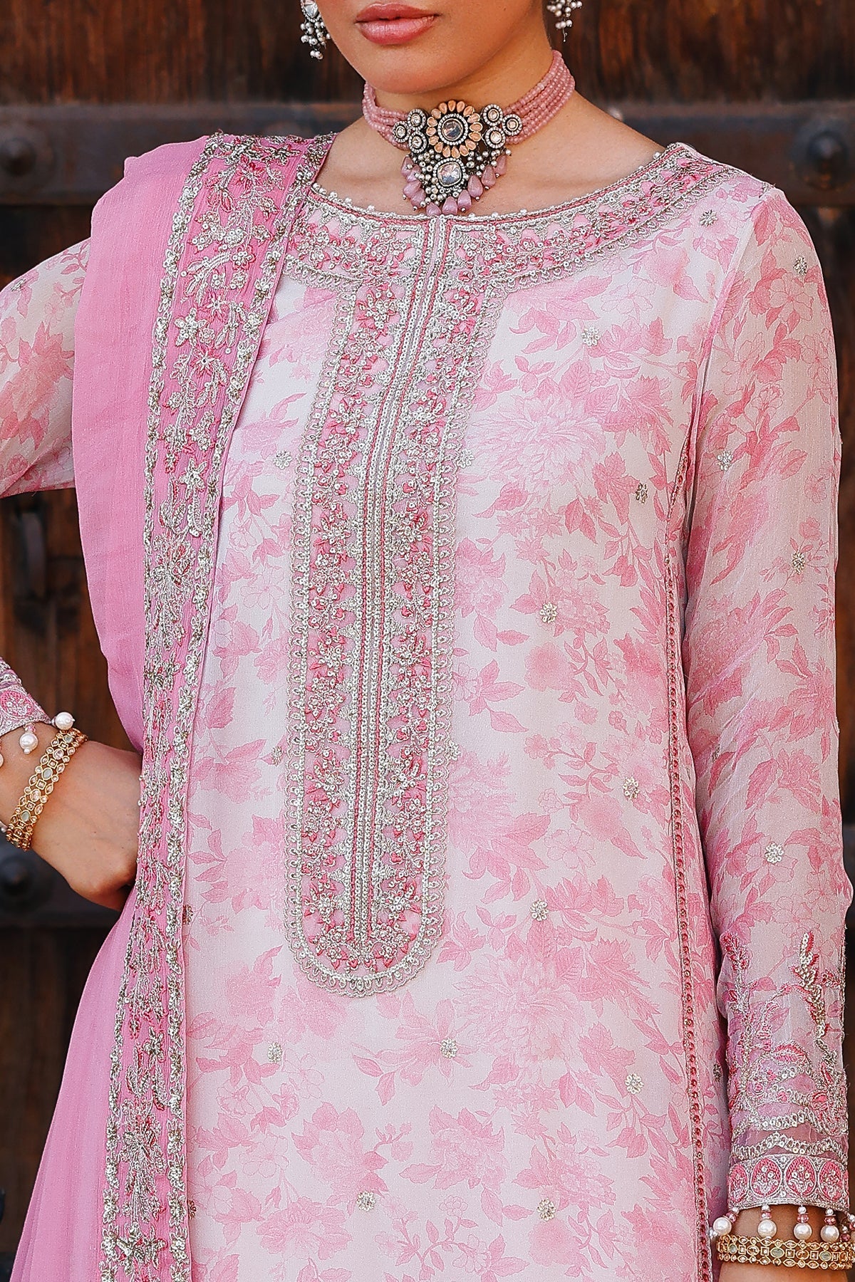 Charizma | Vasal Chiffon | VSL25-17 by Charizma - Designer Dress  - Type : Ladies Clothes - Available at Libayah - 100% Original 