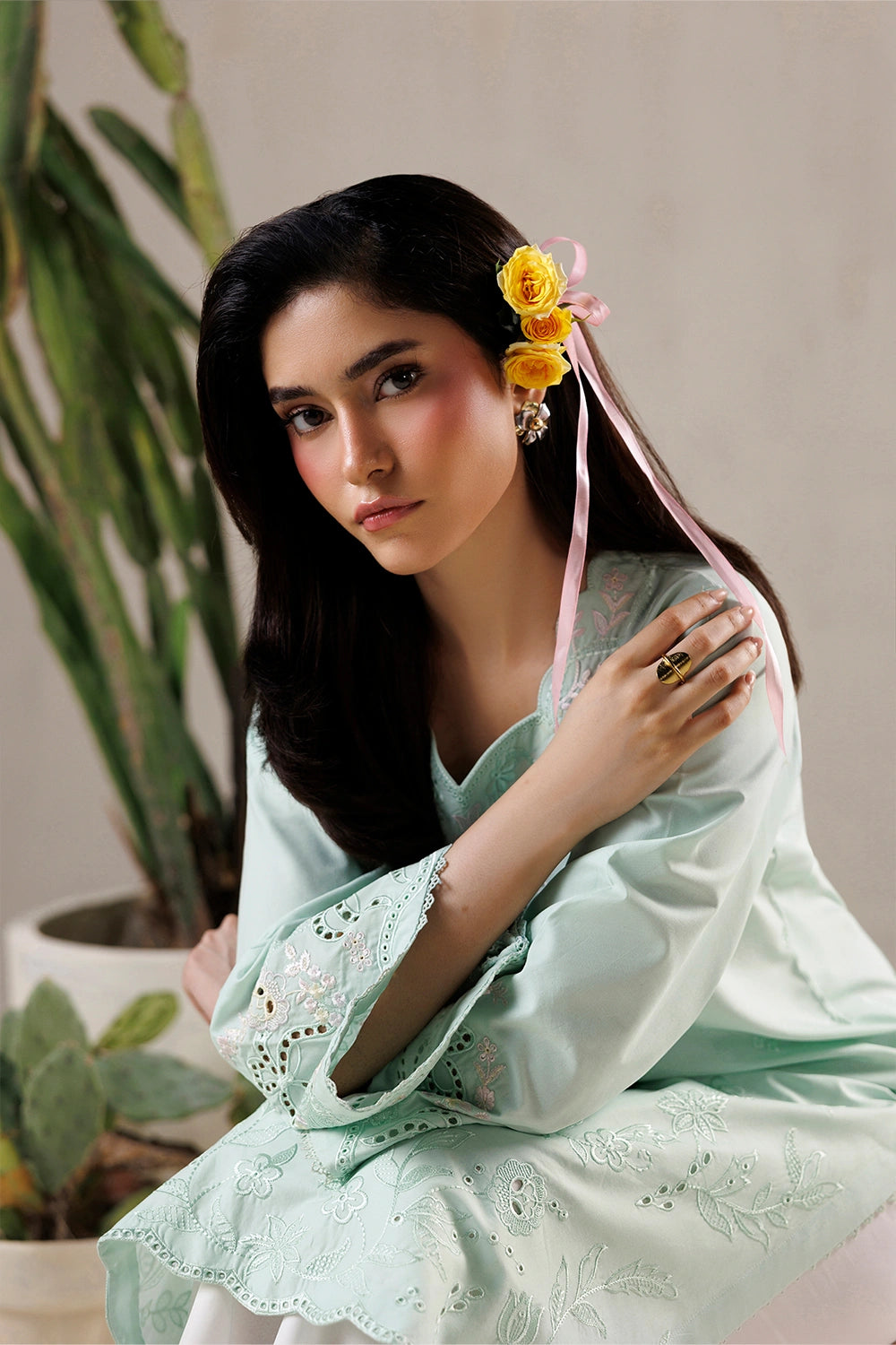 Azure | Chic Essentials |Dew Drop by Azure - Designer Dress  - Type : Ladies Clothes - Available at Libayah - 100% Original 