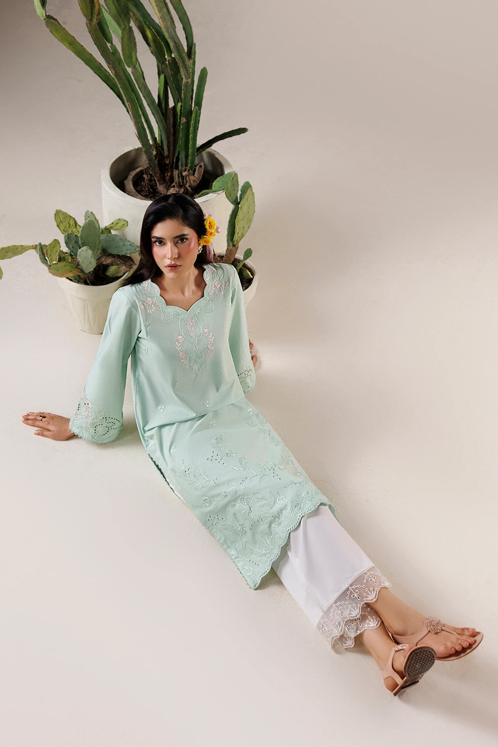 Azure | Chic Essentials |Dew Drop by Azure - Designer Dress  - Type : Ladies Clothes - Available at Libayah - 100% Original 