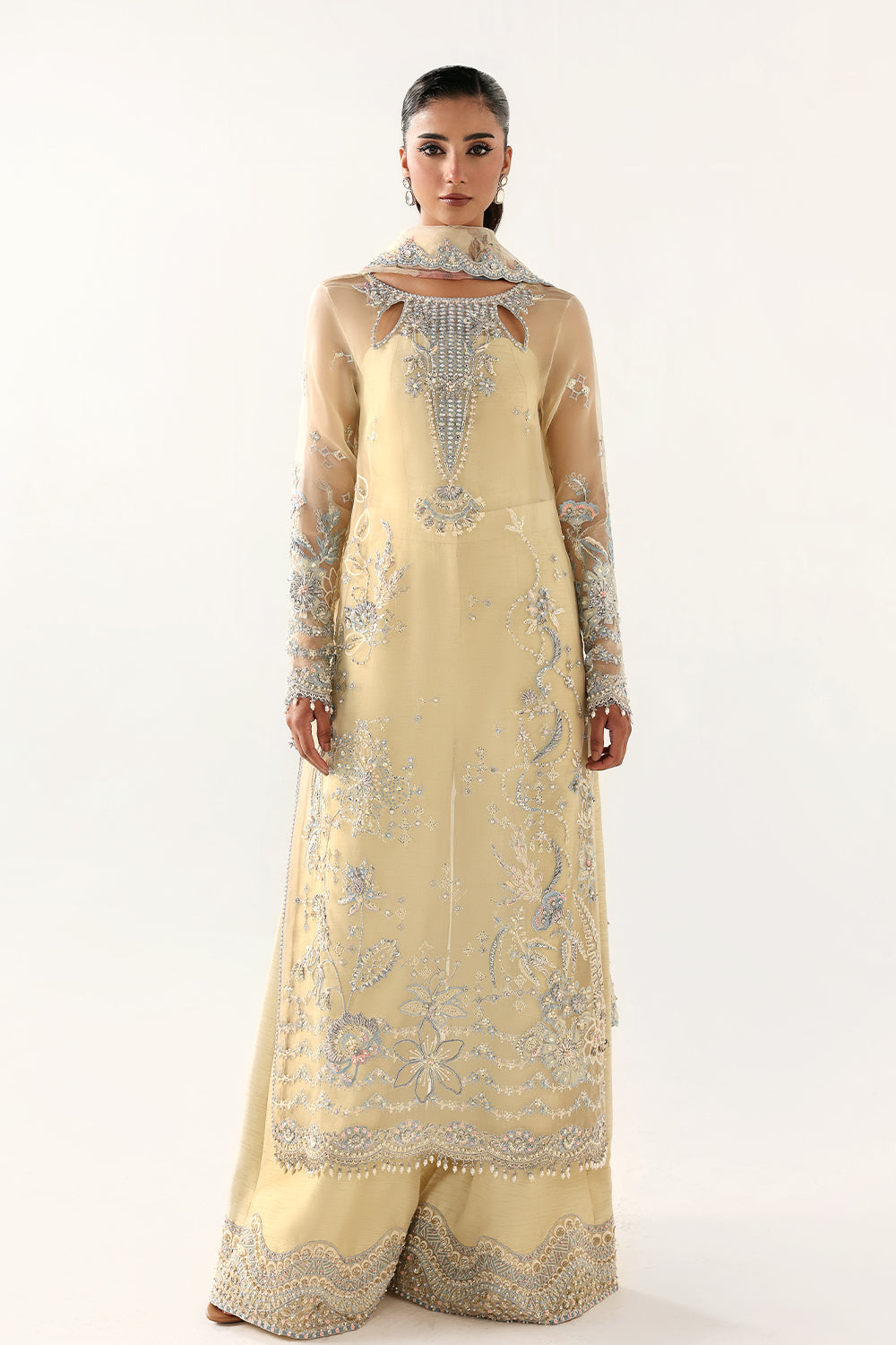 Saira Rizwan | Silk Luxe 26 | PARISA- SRLSP-26-04 by Saira Rizwan - Designer Dress  - Type : Ladies Clothes - Available at Libayah - 100% Original 