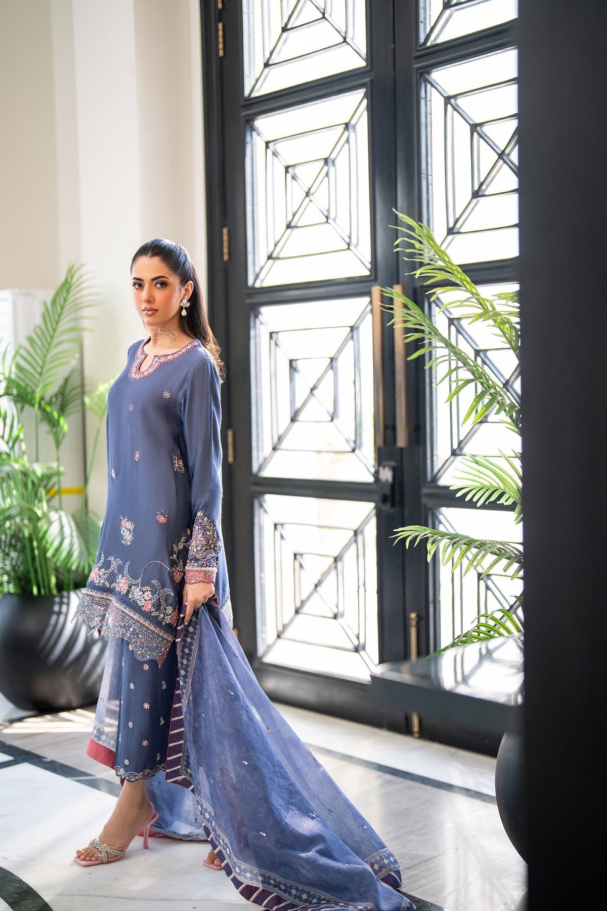 Dhanak | SS 25 Luxury Pret | SS25DL-0312 by Dhanak - Designer Dress - Type: Ladies Clothes - Available at Libayah - 100% Original