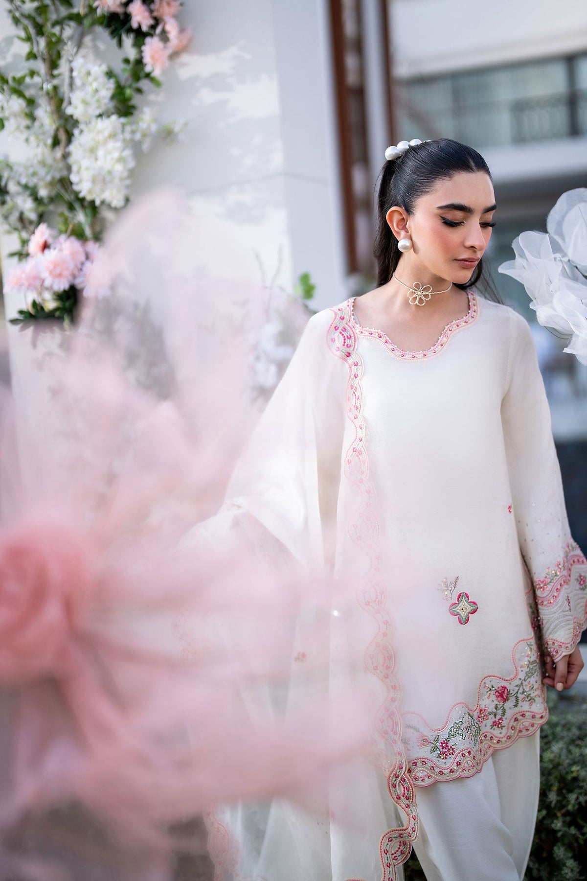 Dhanak | SS 25 Luxury Pret | SS25DL-0317 by Dhanak - Designer Dress - Type: Ladies Clothes - Available at Libayah - 100% Original