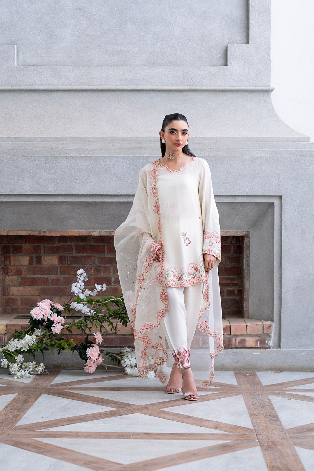 Dhanak | SS 25 Luxury Pret | SS25DL-0317 by Dhanak - Designer Dress - Type: Ladies Clothes - Available at Libayah - 100% Original