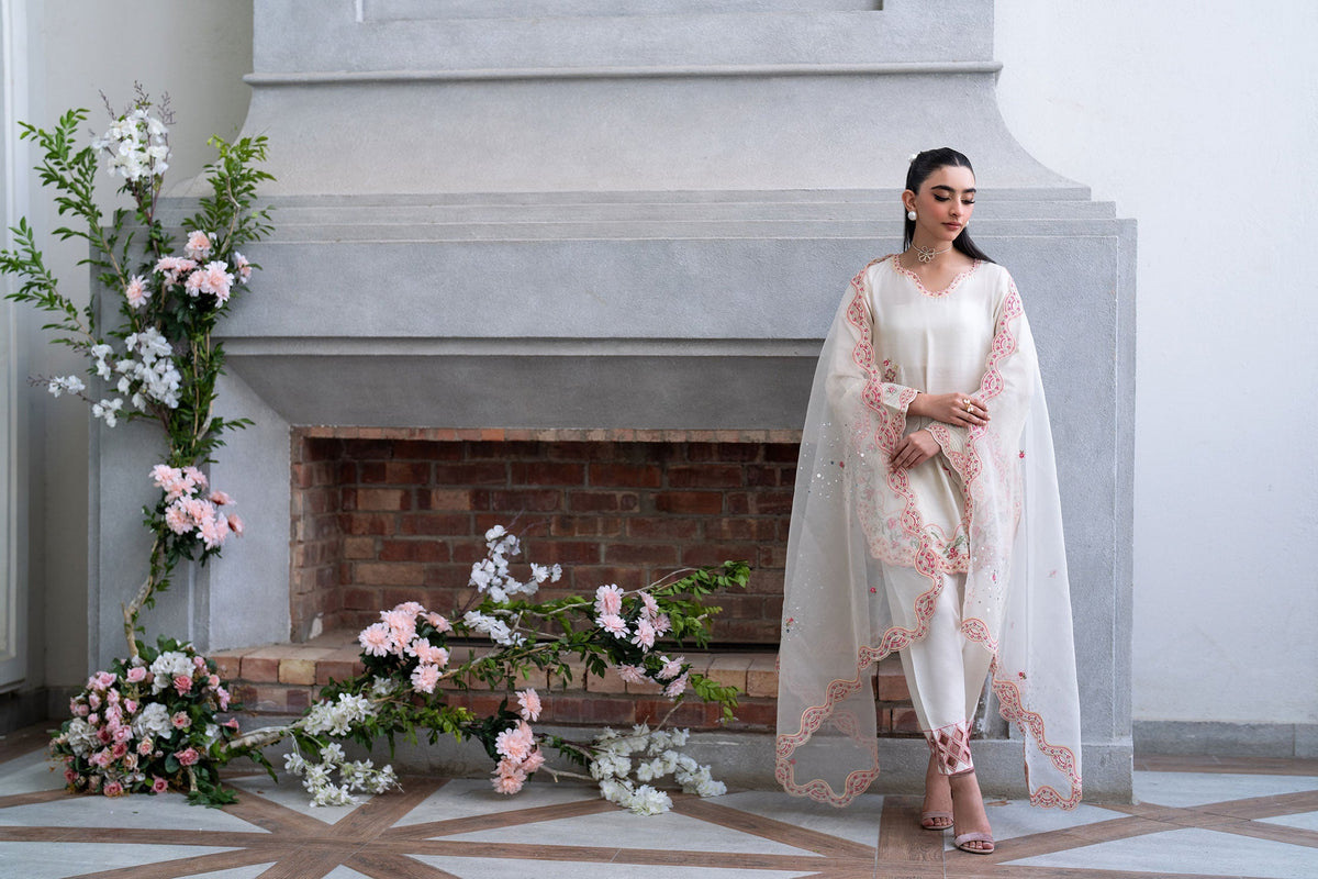 Dhanak | SS 25 Luxury Pret | SS25DL-0317 by Dhanak - Designer Dress - Type: Ladies Clothes - Available at Libayah - 100% Original