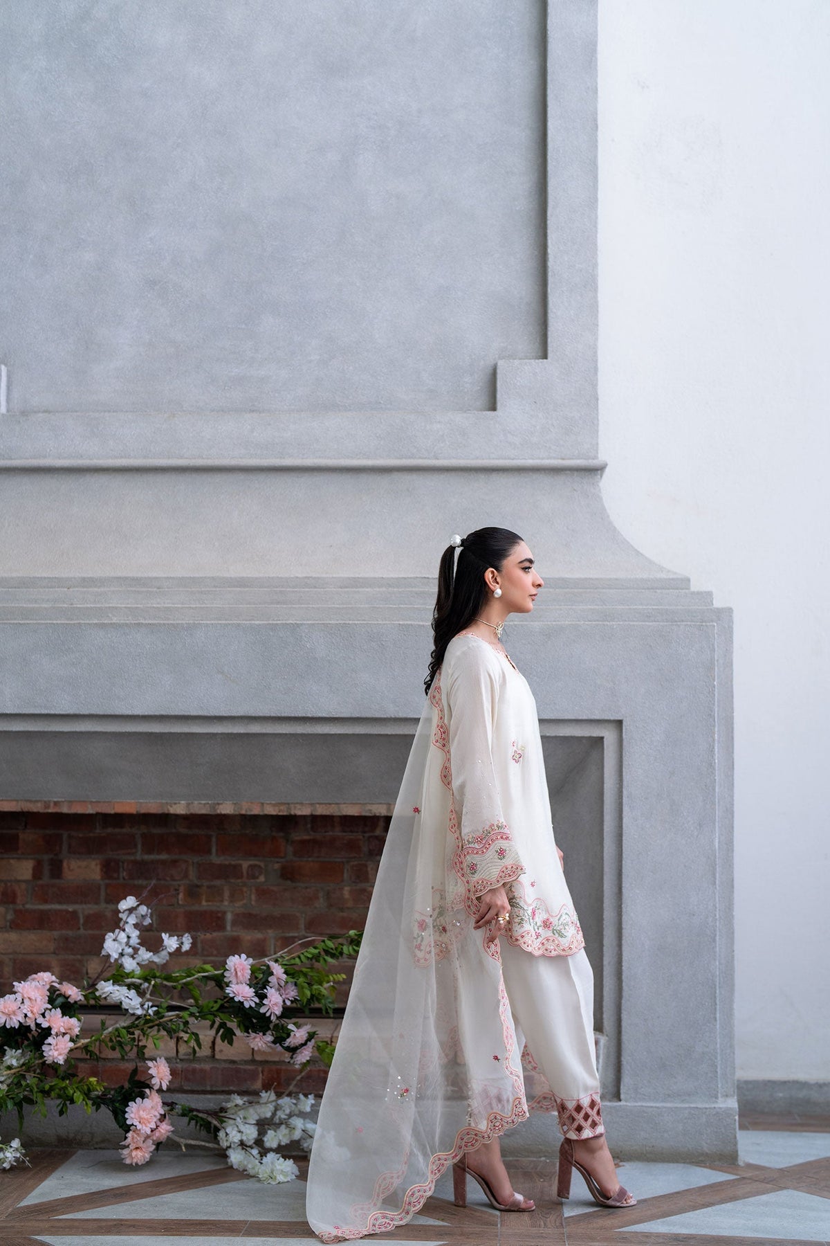 Dhanak | SS 25 Luxury Pret | SS25DL-0317 by Dhanak - Designer Dress - Type: Ladies Clothes - Available at Libayah - 100% Original