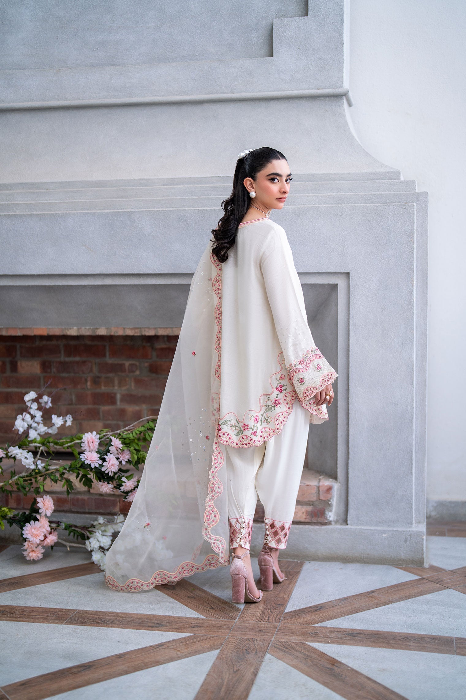 Dhanak | SS 25 Luxury Pret | SS25DL-0317 by Dhanak - Designer Dress - Type: Ladies Clothes - Available at Libayah - 100% Original