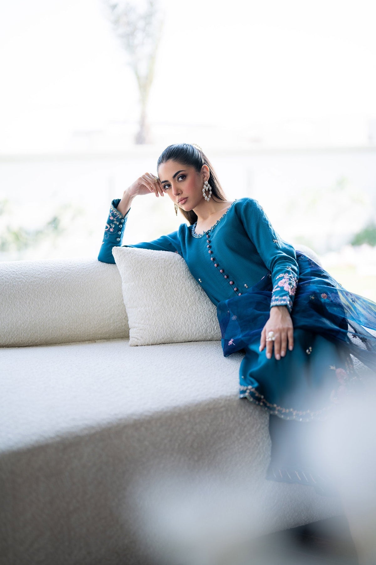 Dhanak | SS 25 Luxury Pret | SS25DL-0315 by Dhanak - Designer Dress - Type: Ladies Clothes - Available at Libayah - 100% Original