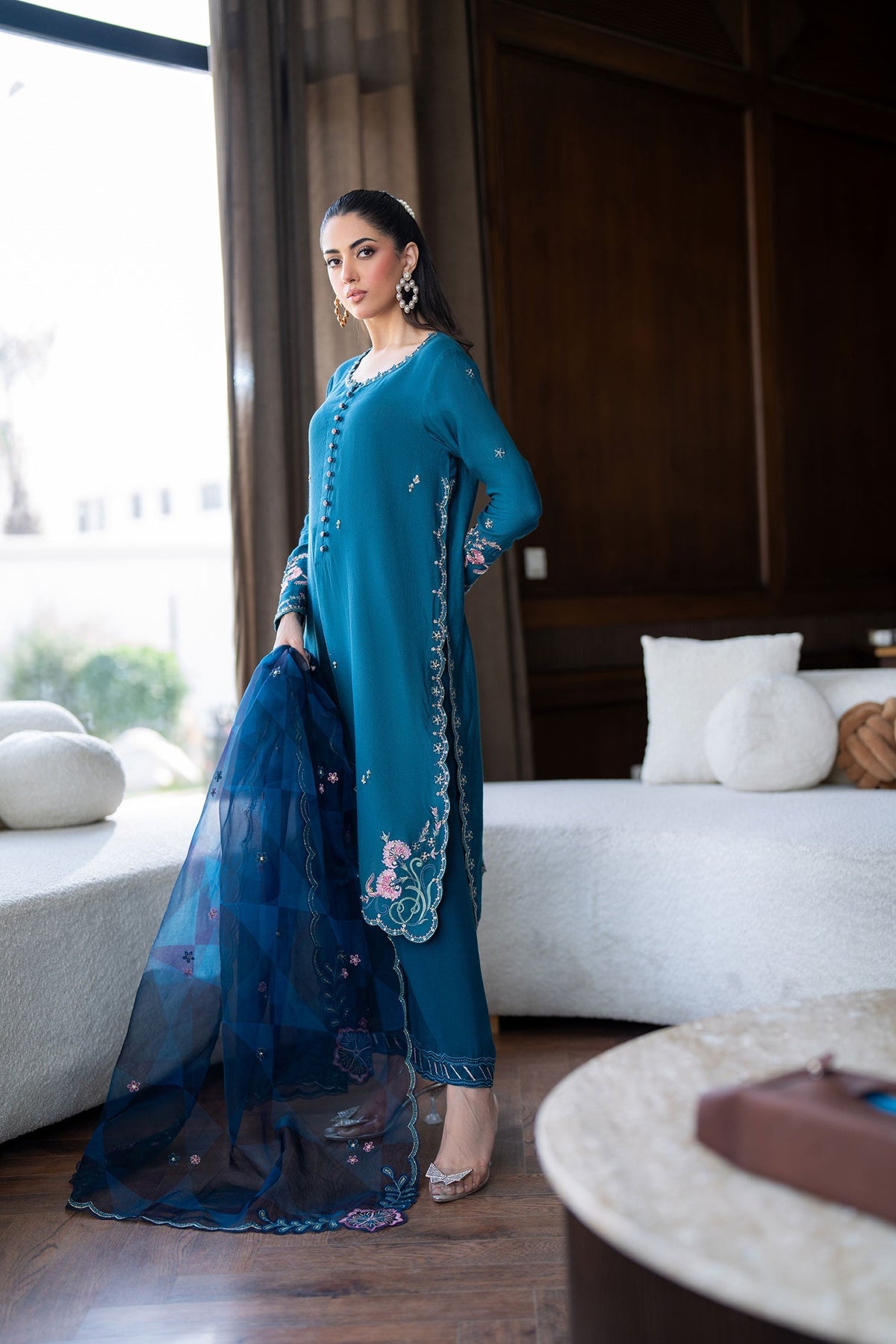 Dhanak | SS 25 Luxury Pret | SS25DL-0315 by Dhanak - Designer Dress - Type: Ladies Clothes - Available at Libayah - 100% Original