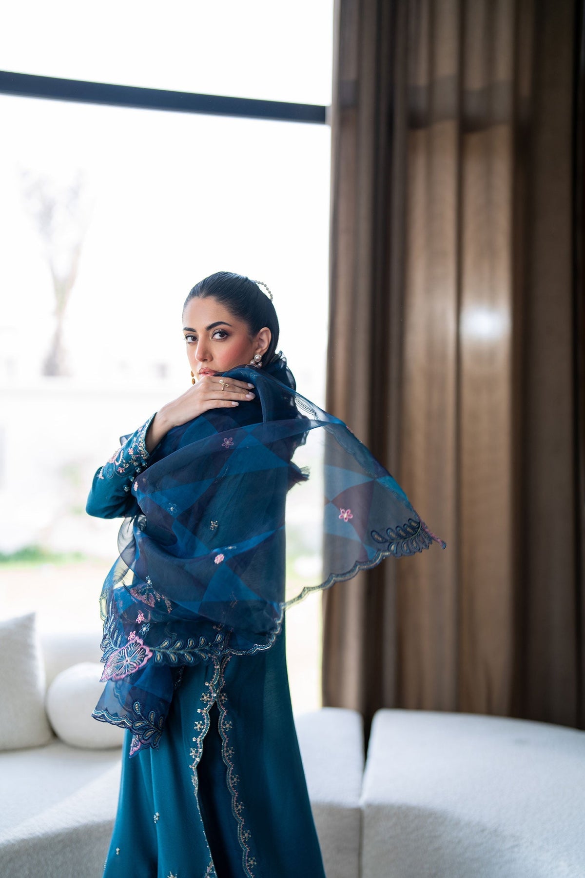 Dhanak | SS 25 Luxury Pret | SS25DL-0315 by Dhanak - Designer Dress - Type: Ladies Clothes - Available at Libayah - 100% Original