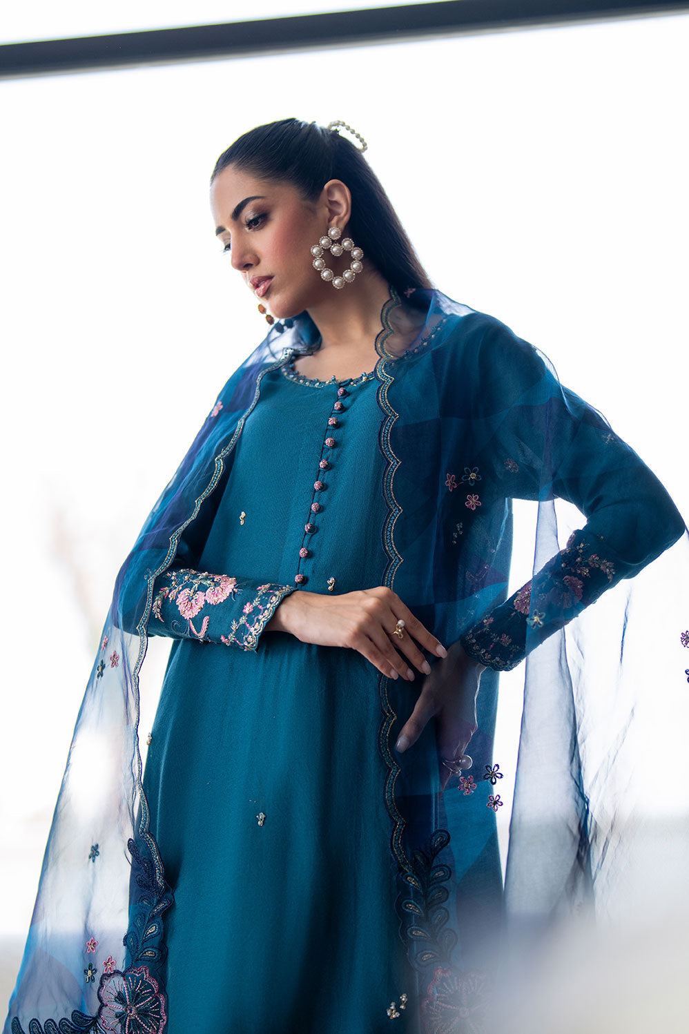 Dhanak | SS 25 Luxury Pret | SS25DL-0315 by Dhanak - Designer Dress - Type: Ladies Clothes - Available at Libayah - 100% Original