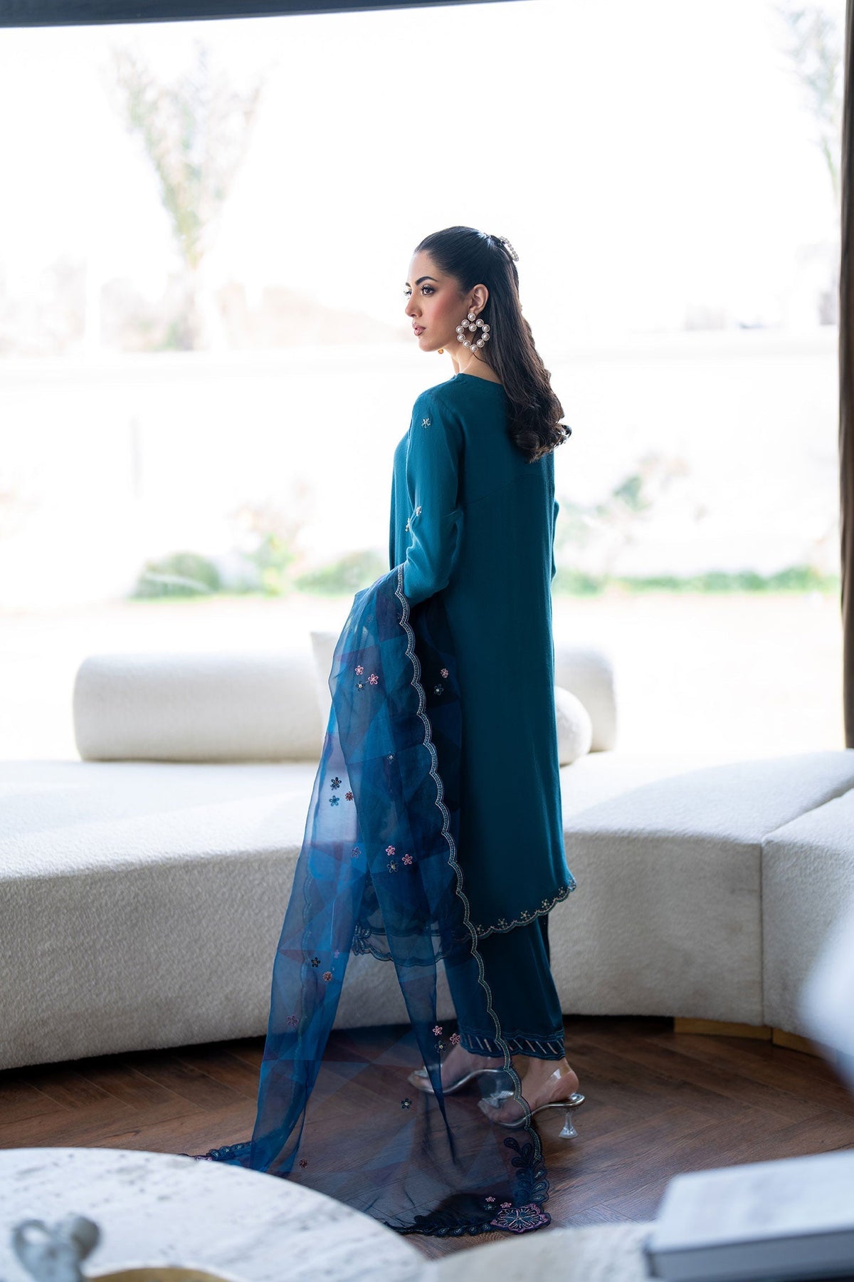 Dhanak | SS 25 Luxury Pret | SS25DL-0315 by Dhanak - Designer Dress - Type: Ladies Clothes - Available at Libayah - 100% Original