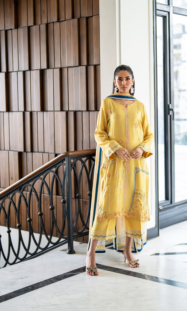Dhanak | SS 25 Luxury Pret | SS25DL-0316 by Dhanak - Designer Dress - Type: Ladies Clothes - Available at Libayah - 100% Original