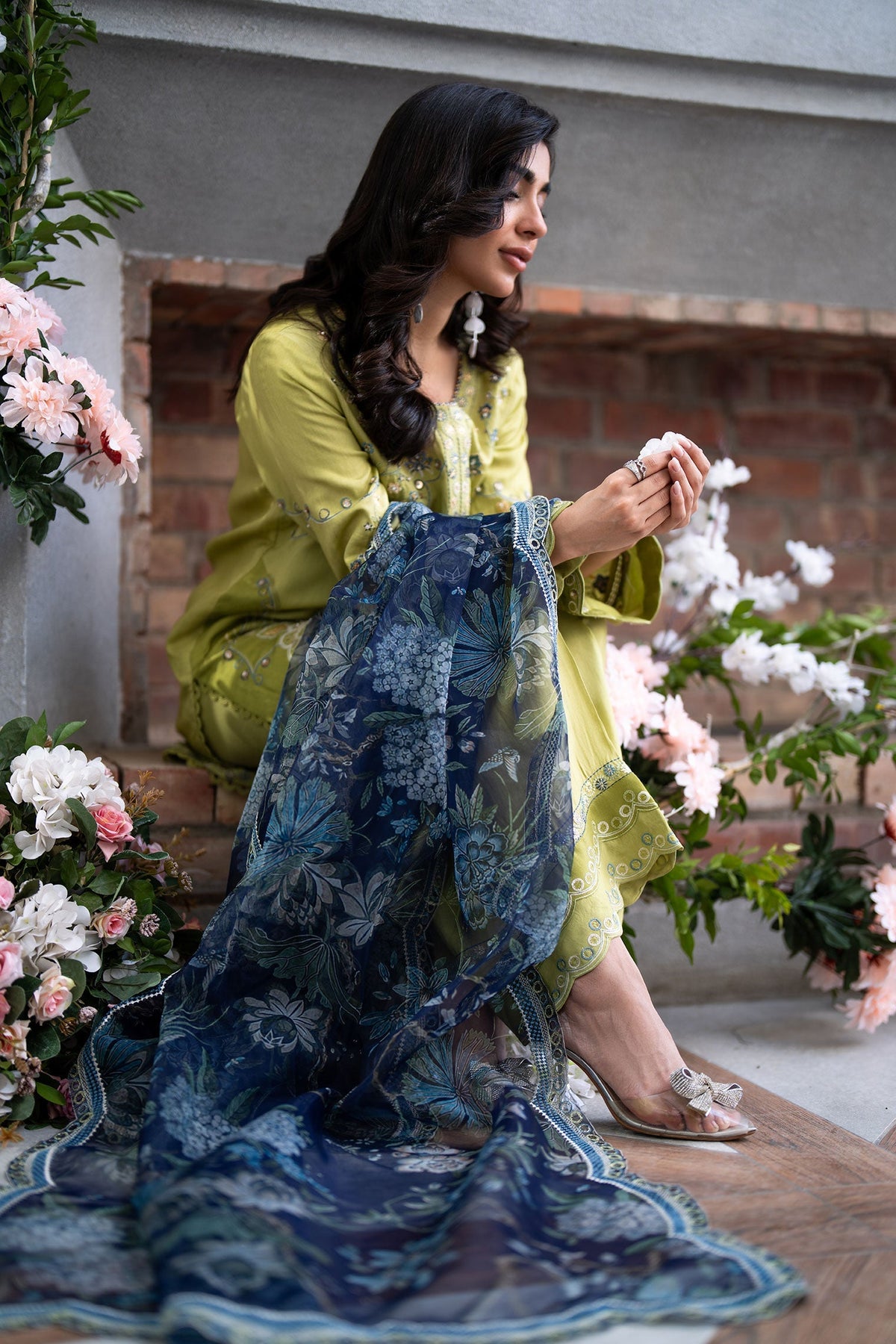 Dhanak | SS 25 Luxury Pret | SS25DL-0318 by Dhanak - Designer Dress - Type: Ladies Clothes - Available at Libayah - 100% Original