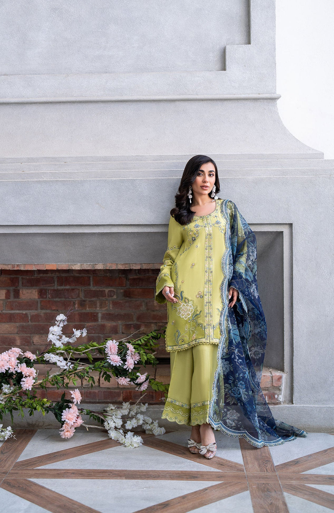 Dhanak | SS 25 Luxury Pret | SS25DL-0318 by Dhanak - Designer Dress - Type: Ladies Clothes - Available at Libayah - 100% Original