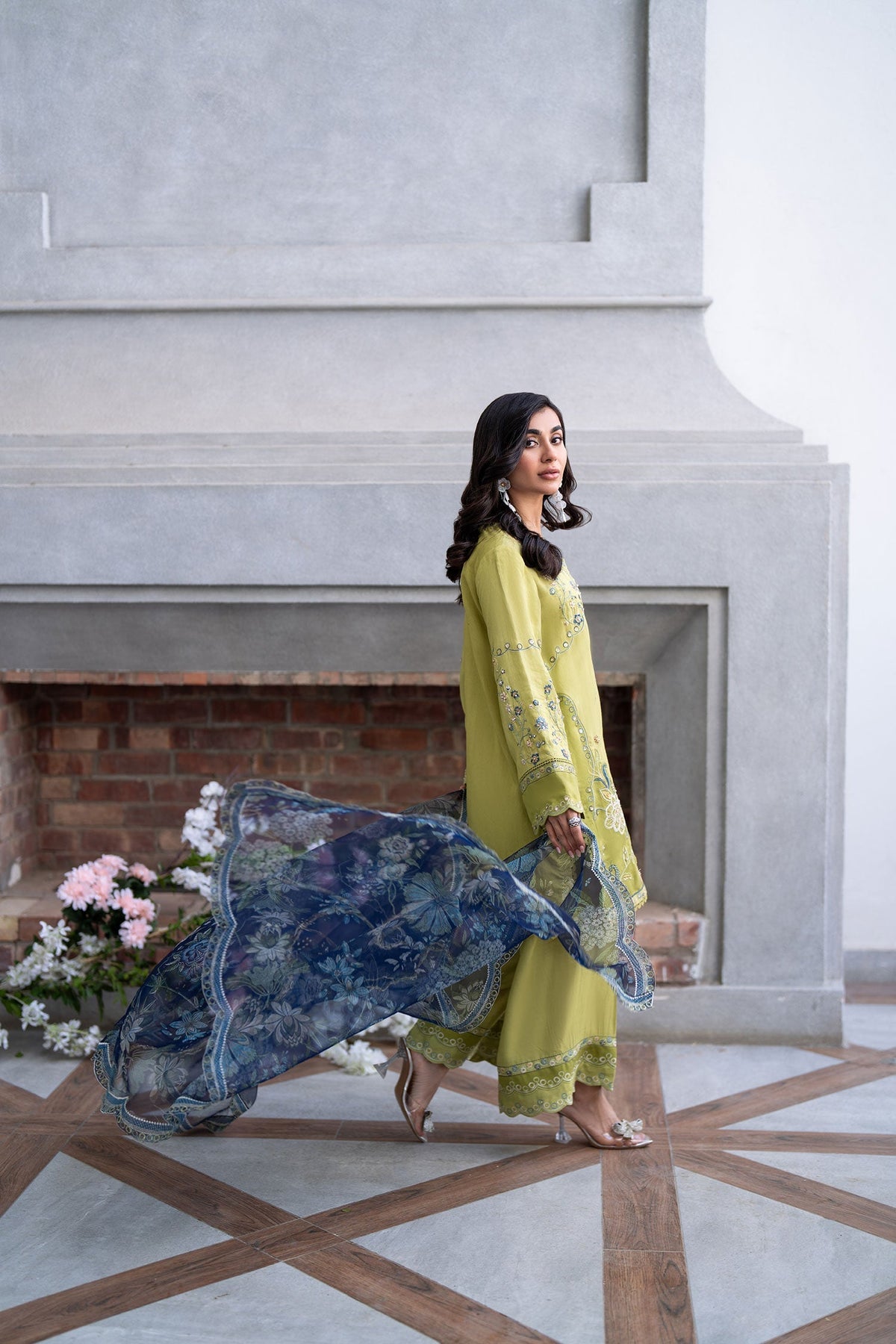 Dhanak | SS 25 Luxury Pret | SS25DL-0318 by Dhanak - Designer Dress - Type: Ladies Clothes - Available at Libayah - 100% Original