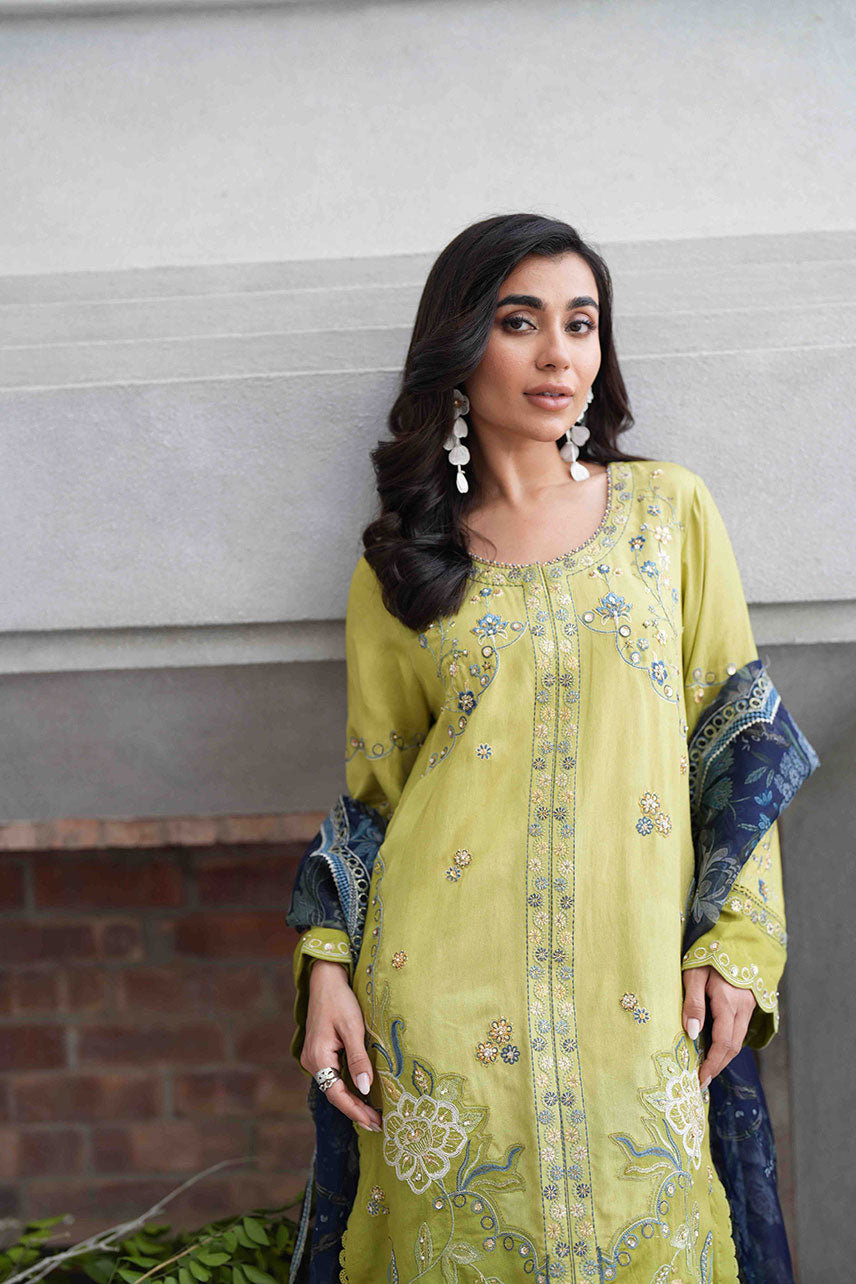 Dhanak | SS 25 Luxury Pret | SS25DL-0318 by Dhanak - Designer Dress - Type: Ladies Clothes - Available at Libayah - 100% Original