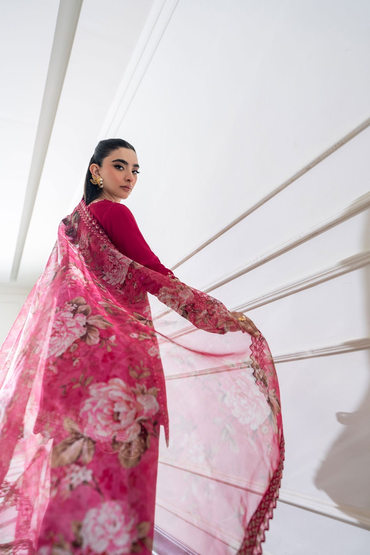 Dhanak | SS 25 Luxury Pret | SS25DL-0319 by Dhanak - Designer Dress - Type: Ladies Clothes - Available at Libayah - 100% Original