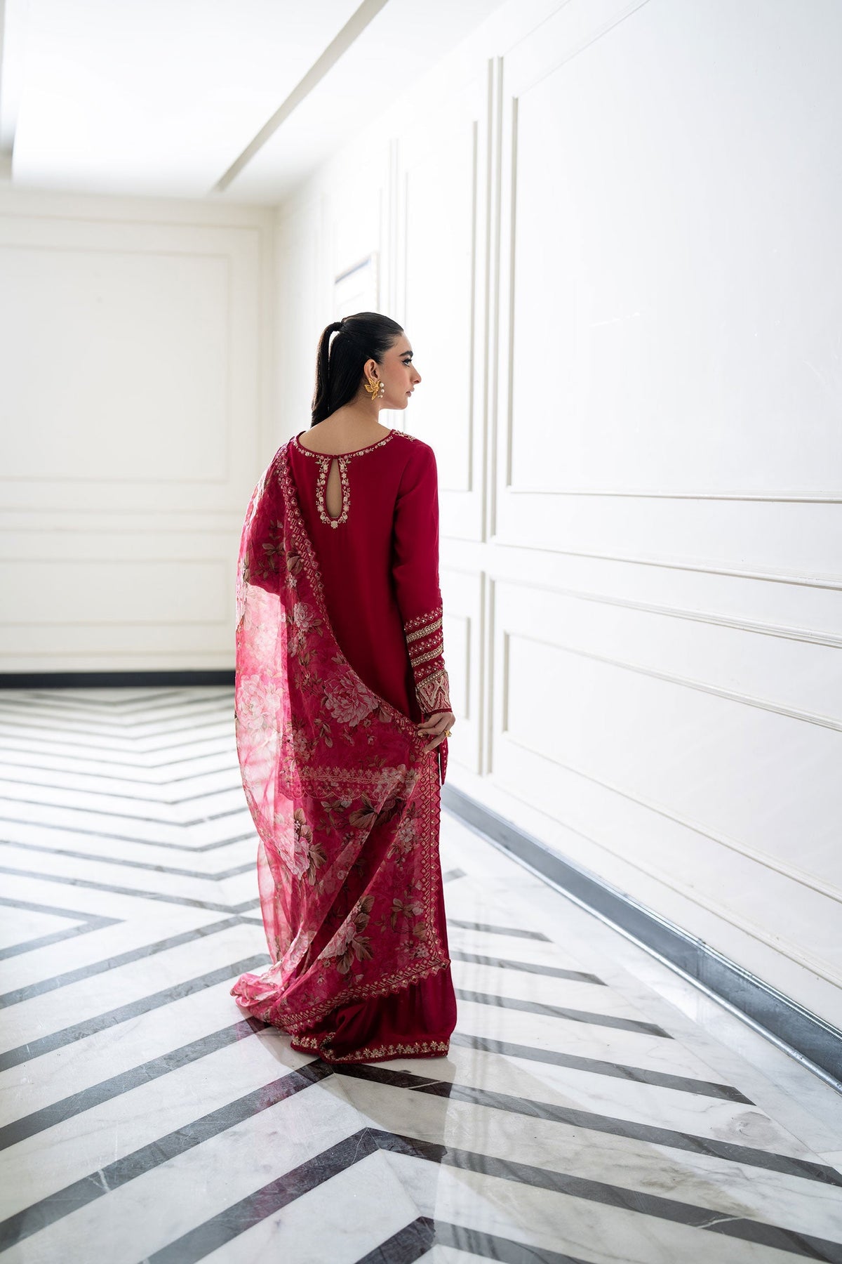 Dhanak | SS 25 Luxury Pret | SS25DL-0319 by Dhanak - Designer Dress - Type: Ladies Clothes - Available at Libayah - 100% Original