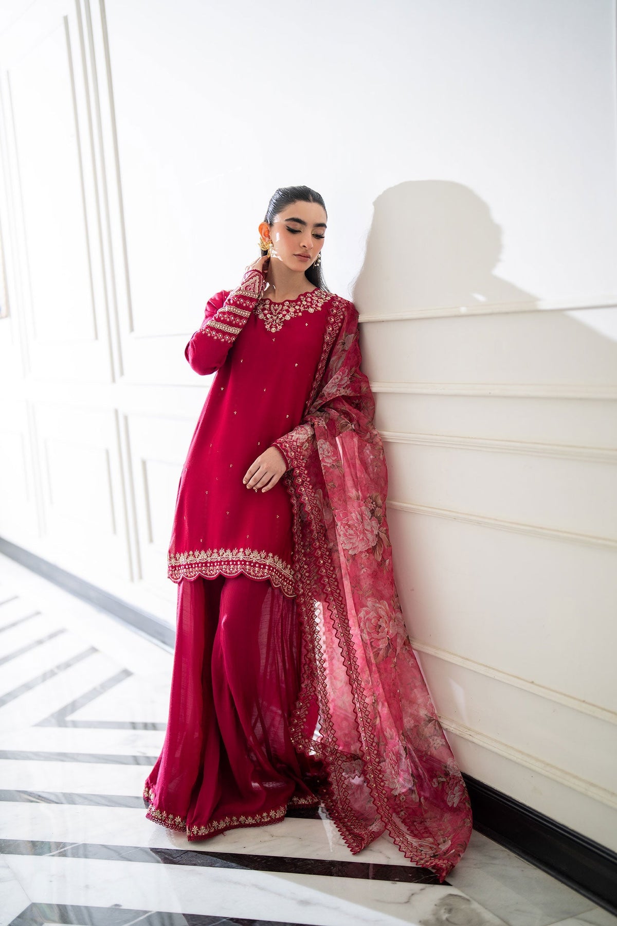 Dhanak | SS 25 Luxury Pret | SS25DL-0319 by Dhanak - Designer Dress - Type: Ladies Clothes - Available at Libayah - 100% Original