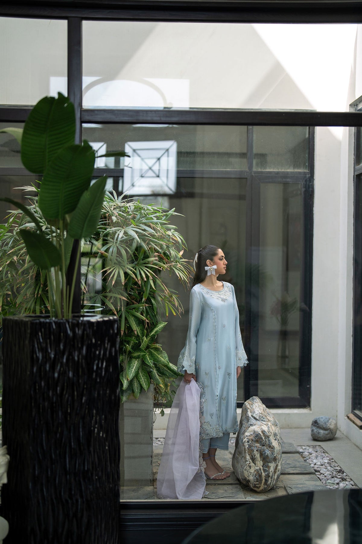 Dhanak | SS 25 Luxury Pret | SS25DL-0320 by Dhanak - Designer Dress - Type: Ladies Clothes - Available at Libayah - 100% Original