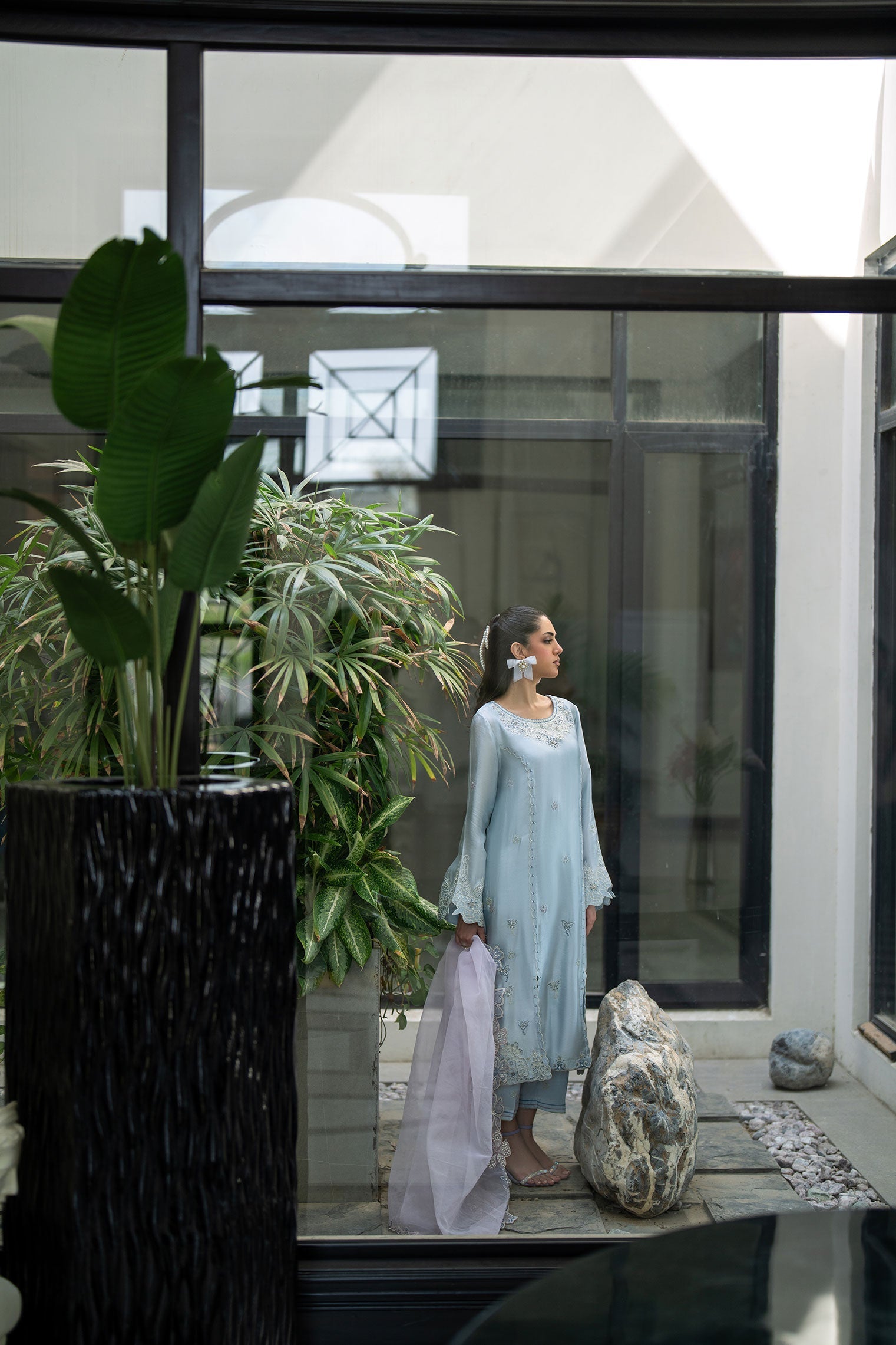 Dhanak | SS 25 Luxury Pret | SS25DL-0320 by Dhanak - Designer Dress - Type: Ladies Clothes - Available at Libayah - 100% Original