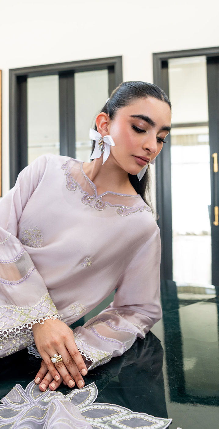 Dhanak | SS 25 Luxury Pret | SS25DL-0321 by Dhanak - Designer Dress - Type: Ladies Clothes - Available at Libayah - 100% Original