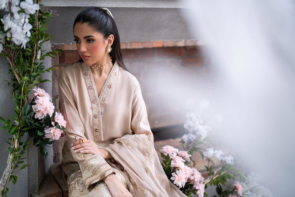 Dhanak | SS 25 Luxury Pret | SS25DL-0322 by Dhanak - Designer Dress - Type: Ladies Clothes - Available at Libayah - 100% Original