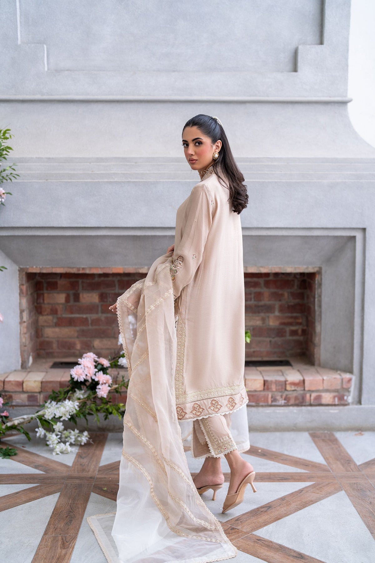 Dhanak | SS 25 Luxury Pret | SS25DL-0322 by Dhanak - Designer Dress - Type: Ladies Clothes - Available at Libayah - 100% Original