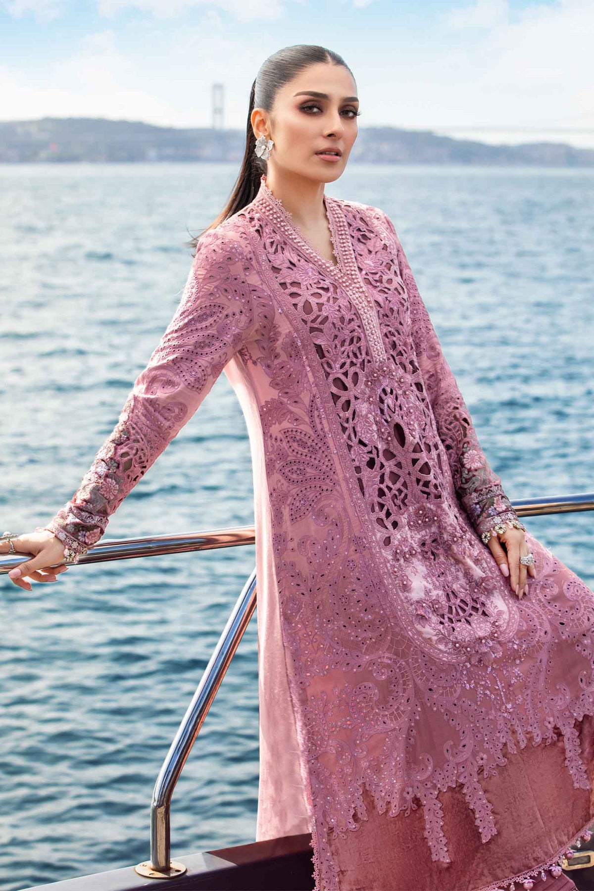 Maria B | Eid Festive | DL-1106 by Maria B - Designer Dress  - Type : Ladies Clothes - Available at Libayah - 100% Original 