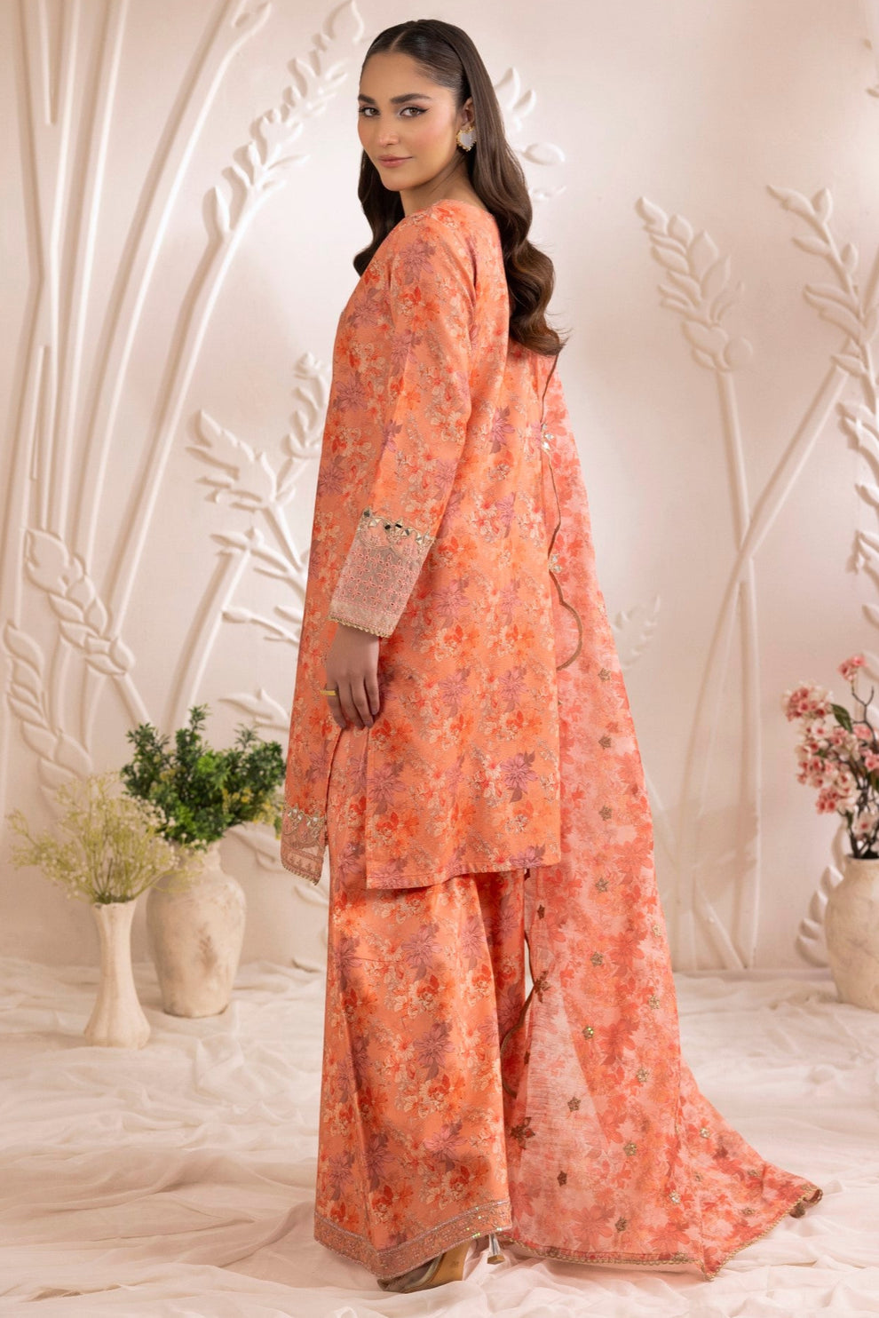 Mohagni | Phulkari Edit | DLS-02 by Mohagni - Designer Dress - Type: Ladies Clothes - Available at Libayah - 100% Original