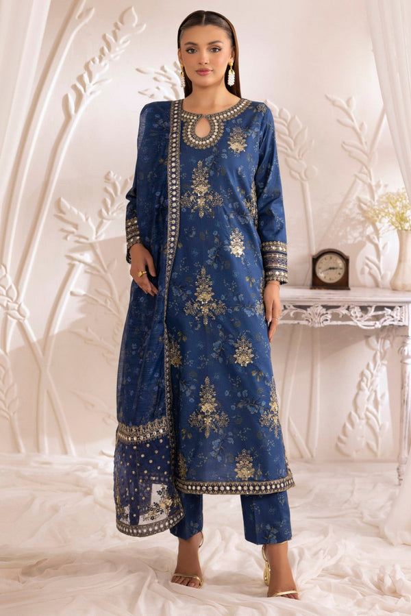 Mohagni | Phulkari Edit | DLS-04 by Mohagni - Designer Dress - Type: Ladies Clothes - Available at Libayah - 100% Original