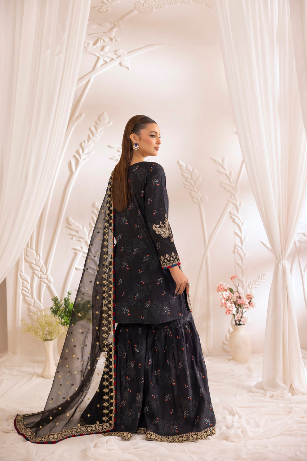 Mohagni | Phulkari Edit | DLS-06 by Mohagni - Designer Dress - Type: Ladies Clothes - Available at Libayah - 100% Original