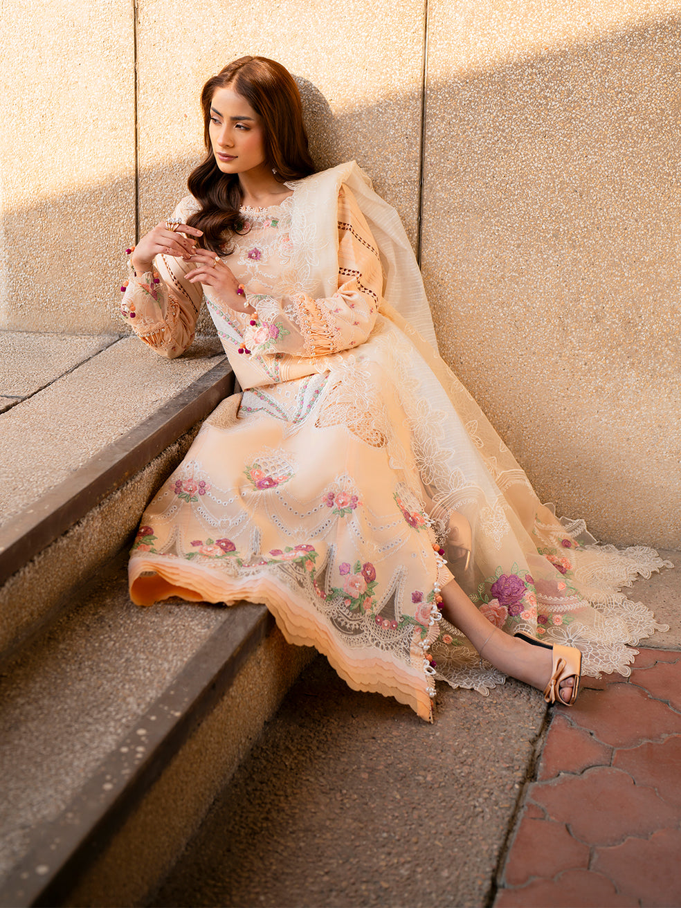 Parishay | Dil e Raqsam Festive Eid Lawn | DR-02 by Parishay - Designer Dress - Type: Ladies Clothes - Available at Libayah - 100% Original