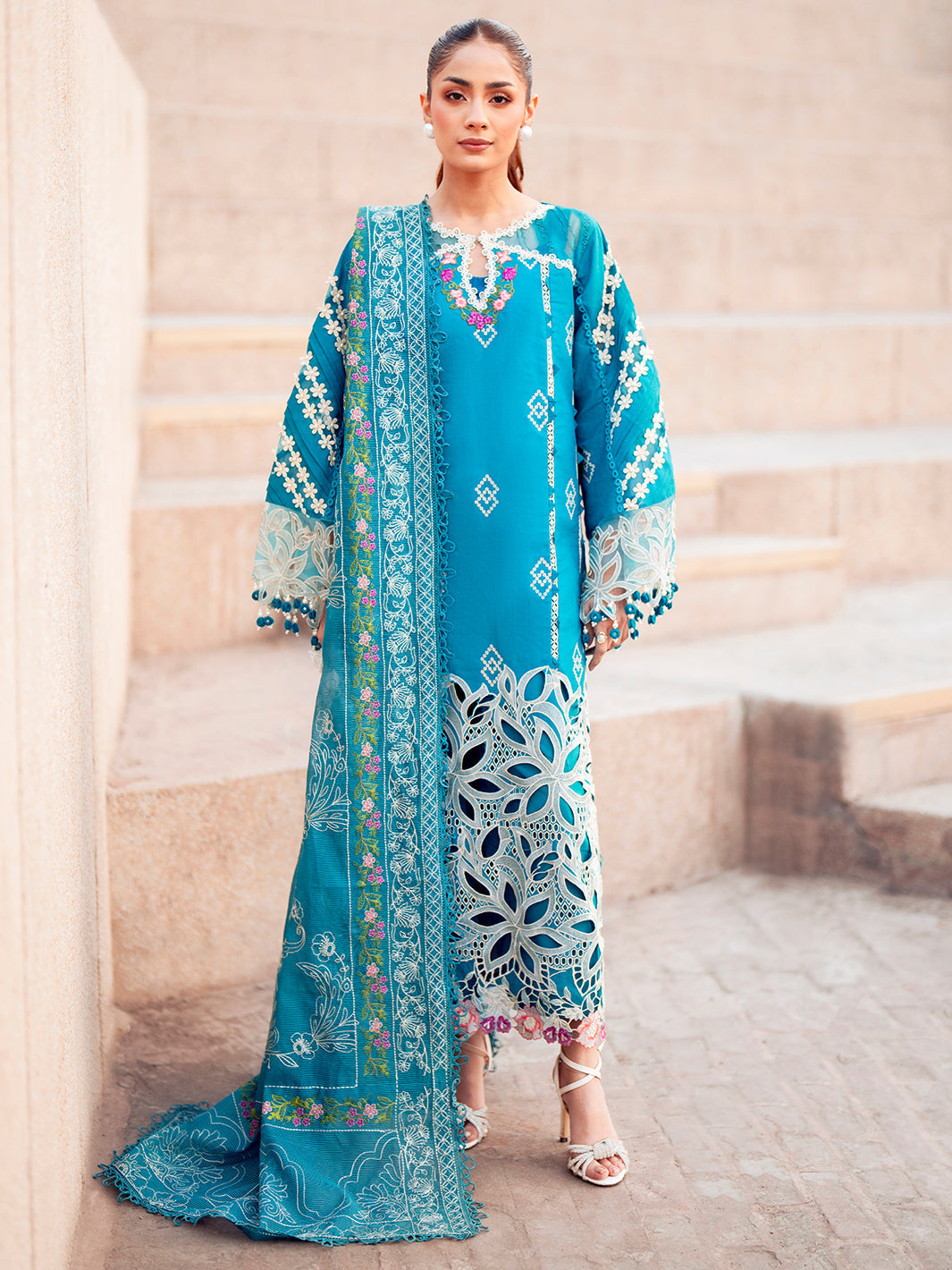 Parishay | Dil e Raqsam Festive Eid Lawn | DR-03 by Parishay - Designer Dress - Type: Ladies Clothes - Available at Libayah - 100% Original