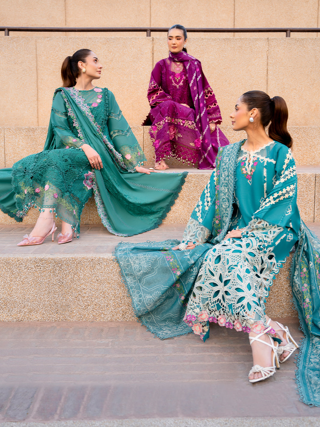 Parishay | Dil e Raqsam Festive Eid Lawn | DR-03 by Parishay - Designer Dress - Type: Ladies Clothes - Available at Libayah - 100% Original